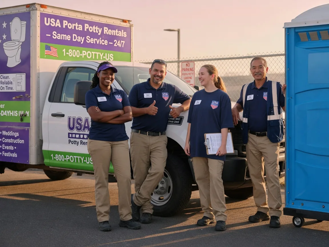 Porta Potty Rental company in Brohard, WV